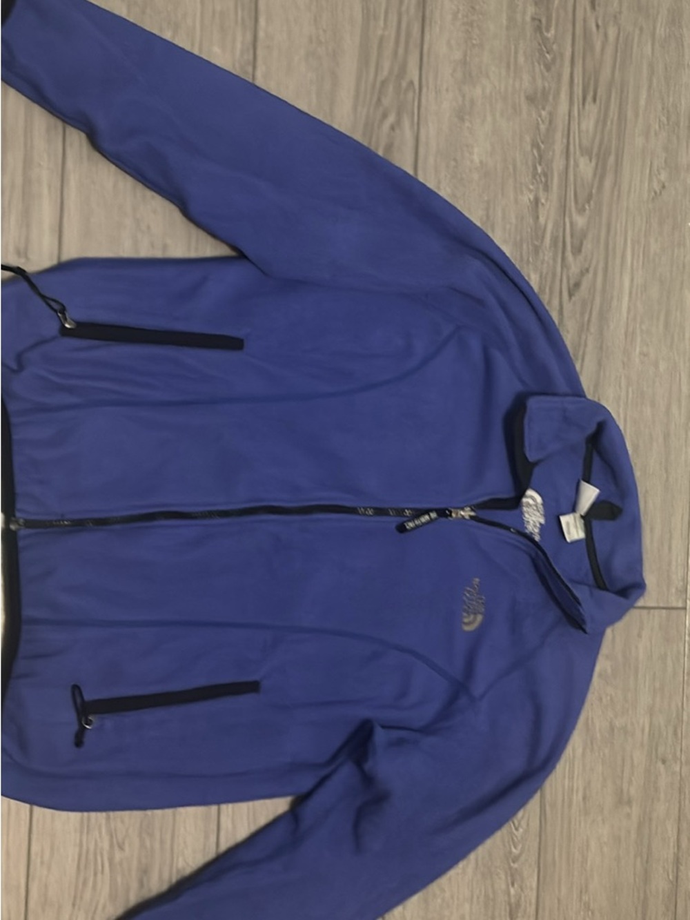 The North Face Men's Royal Blue Full-Zip Lightweight Jacket